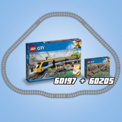 Lego City Pociąg 3w1 SuperPack 60197 + 60205 + 60238